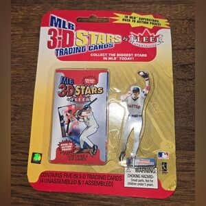 Fleer MLB 3D Stars Trading cards- Nomad Garciaparra